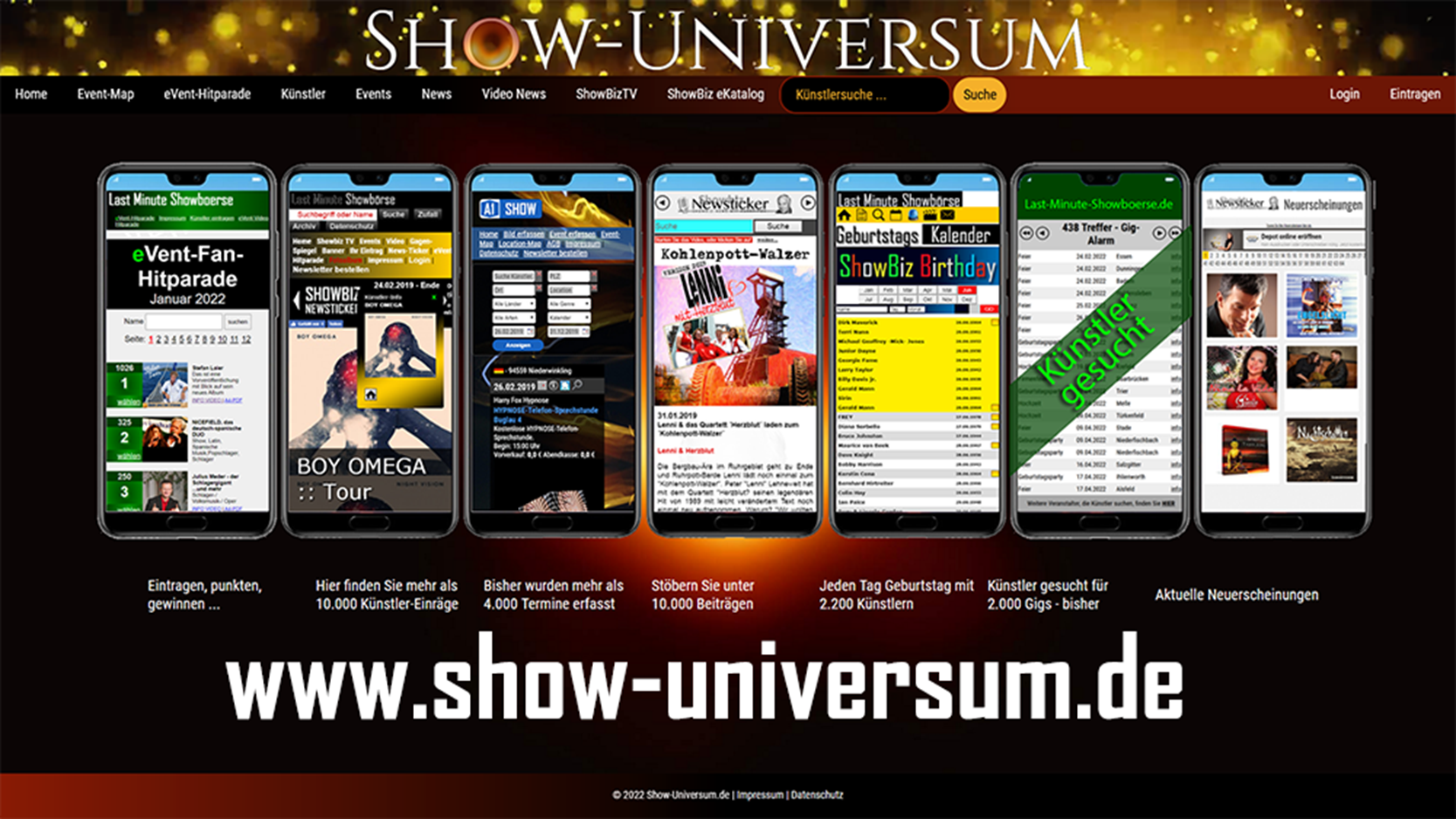 Logo www.show-Universum.de