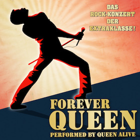 Logo FOREVER QUEEN PERFORMED BY QUEEN ALIVE